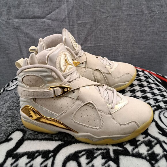 %Size 9.5 Nike Air Jordan 8 Retro C&C Trophy Shoes/Sneakers Men / AJ20 main image 9